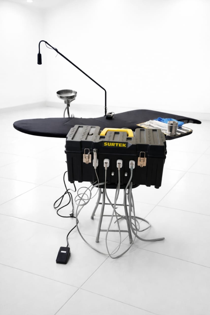 Silla odontológica portátil a domicilio